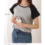 コンパクト 半袖 ベーシック ラグラン Tシャツ | レースレディース | 詳細画像8