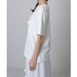 ソリッドカラー 半袖 リボン プリント Tシャツ | レースレディース  | 詳細画像8 