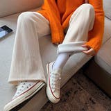 コーデュロイイージーフレアワイドパンツ | レースレディース | 詳細画像1