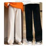 コーデュロイイージーフレアワイドパンツ | レースレディース | 詳細画像2