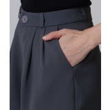 ハイウエスト ワイド ハーフ タック パンツ | レースレディース | 詳細画像18