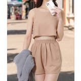 【3点セット】ダメージ ニット付き クロップド ラッシュガード セットアップ | レースレディース | 詳細画像6