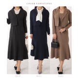 ショートジャケット付き ロング ワンピース | レースレディース | 詳細画像2