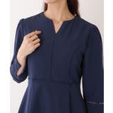 ノーカラー ジャケット付き キーネック | レースレディース | 詳細画像14