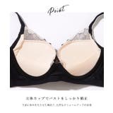 花柄 レース ノンワイヤー 3/4カップ ブラ&ショーツ | レースレディース | 詳細画像7