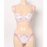 フローラル 刺繍 スカラップ レース ブラ&ショーツ | レースレディース | 詳細画像10