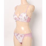 フローラル 刺繍 スカラップ レース ブラ&ショーツ | レースレディース | 詳細画像12