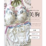 フローラル 刺繍 スカラップ レース ブラ&ショーツ | レースレディース | 詳細画像2