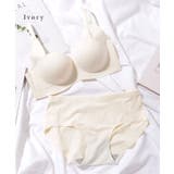 サイド スカラップ 1/2 シームレス ブラ&ショーツ | レースレディース | 詳細画像16