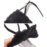 フローラル フレンチ 刺繍 ノンワイヤー ブラ&ショーツ | レースレディース  | 詳細画像15 