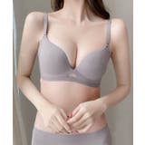 スカラップレース付き ソリッド シームレス 3/4 ブラ&ショーツ | レースレディース | 詳細画像16