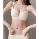 スカラップレース付き ソリッド シームレス 3/4 ブラ&ショーツ | レースレディース | 詳細画像18