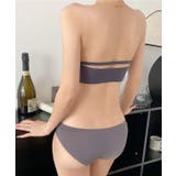 2WAY フロントボタン レーシィ 3/4 ブラ&ショーツ | レースレディース | 詳細画像12