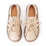 カットアウト レースアップ 厚底 スニーカー サンダル | レースレディース  | 詳細画像15 