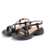 変形 ソール ローヒール ストラップ サンダル | レースレディース  | 詳細画像1 