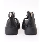 ナロー ストラップ ハイカット 厚底 コンフォート サンダル | レースレディース  | 詳細画像18 