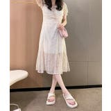 パールライン バックストラップ 厚底 トング サンダル | レースレディース | 詳細画像12