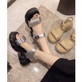 クラウド ソール 厚底 ストラップ サンダル | レースレディース | 詳細画像13