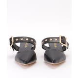 フェイクレザー ポインテッド スタッズ ミュール サンダル | レースレディース  | 詳細画像15 