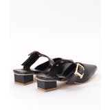 フェイクレザー ポインテッド スタッズ ミュール サンダル | レースレディース  | 詳細画像18 