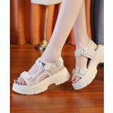 メッシュ ストラップ コンフォート スポーツ サンダル | レースレディース  | 詳細画像10 