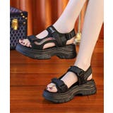 メッシュ ストラップ コンフォート スポーツ サンダル | レースレディース  | 詳細画像5 