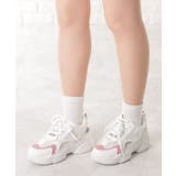 配色 メッシュ レースアップ スニーカー サンダル | レースレディース  | 詳細画像4 