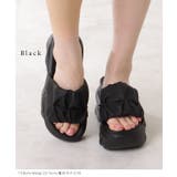 ソリッドカラー ダッド風 厚底 ボリューム サンダル | レースレディース  | 詳細画像3 