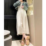 フェイクレザー リボンライク バックストラップ 厚底 サンダル | レースレディース | 詳細画像8