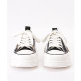 ローカット 厚底 レースアップ キャンバス スニーカー | レースレディース  | 詳細画像16 