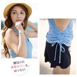 ボーダー柄 カバーアップ 水着 | レースレディース | 詳細画像13