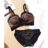 フリル レース リボン風 ノンワイヤー ブラ&ショーツ | レースレディース | 詳細画像9