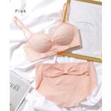 レーシィ リボンデザイン ノンワイヤー ブラ&ショーツ | レースレディース | 詳細画像15