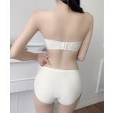 ツイスト ギャザー シアー レイヤード ブラ&ショーツ | レースレディース | 詳細画像18