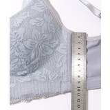 チャーム付き 脇高 レース 3/4 ノンワイヤー ブラジャー | レースレディース  | 詳細画像20 