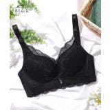 チャーム付き 脇高 レース 3/4 ノンワイヤー ブラジャー | レースレディース  | 詳細画像9 