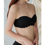 3WAY ストラップレス 1/2 スカラップ ブラジャー | レースレディース | 詳細画像11
