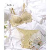 スカラップ レイヤード レーシィ 脇高 ブラ&ショーツ | レースレディース | 詳細画像13