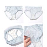 ボタニカル レース ビスチェ風 脇高 1/2 ブラ&ショーツ | レースレディース | 詳細画像20