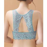 フロント ホック 総レース ノンワイヤー ブラ&ショーツ | レースレディース | 詳細画像14