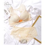 フロント ホック 総レース ノンワイヤー ブラ&ショーツ | レースレディース | 詳細画像17