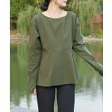 ラウンドネック ペプラム フレア | レースレディース  | 詳細画像6 