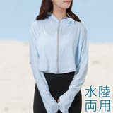コンパクト ジップアップ ラッシュ | レースレディース | 詳細画像1