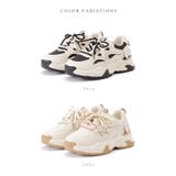 配色 レースアップ 厚底 | レースレディース  | 詳細画像2 