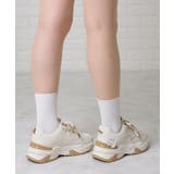 配色 レースアップ 厚底 | レースレディース  | 詳細画像9 