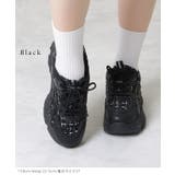 ミックス ツイード レースアップ | レースレディース  | 詳細画像3 