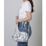 フェイクレザー 多ポケット スクエア | レースレディース | 詳細画像15