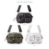 フェイクレザー 多ポケット スクエア | レースレディース | 詳細画像2