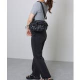 フェイクレザー 多ポケット スクエア | レースレディース | 詳細画像5