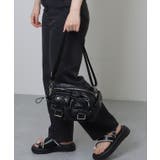 フェイクレザー 多ポケット スクエア | レースレディース | 詳細画像7